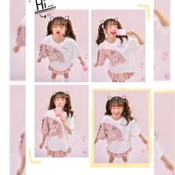 Juwas Kawaii Blushing Pink Dinosaur Shirt NEW ARRIVAL 12 Juwas Kawaii Blushing Pink Dinosaur Shirt NEW ARRIVAL