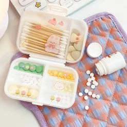 Juwas Mini Pills Storage