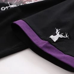 Juwas Forest Letter Print T-shirt Skirt NEW ARRIVAL