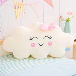 Juwas NEW ARRIVAL Sleeping And Happy Cloud Plush Pillow