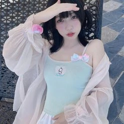 Juwas Animal Embroidery Tops