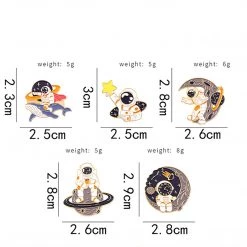 Juwas NEW ARRIVAL Astronaut Inspired Pin