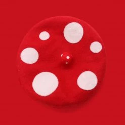 Juwas NEW ARRIVAL Cute Mushroom Wool Beret