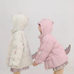 Juwas.com Online Store Kawaii Baby Dinosaur Warn Down Jacket NEW ARRIVAL