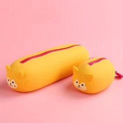Juwas 2PCS Cute Animal Silica Gel Pencil Case NEW ARRIVAL