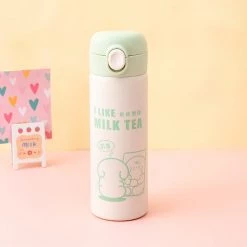 Juwas Cute Cartoon Print Thermos Bottle NEW ARRIVAL
