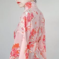 Juwas CLOTHING Intimate Pink Spring Blossom Yukata