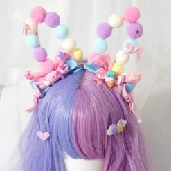 -Juwas Kawaii Candy Color Hair Clip