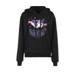 Juwas Pastel Goth Kuromi Hoodie CLOTHING
