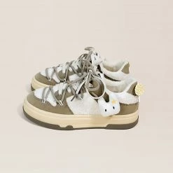 Juwas Rabbit Platform Inner Fleece Sneakers
