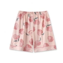 Juwas Peach Print Three Set Pajama Sleepwear