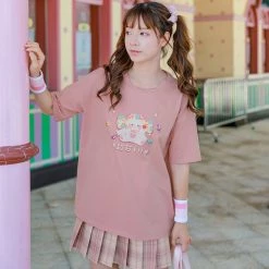 Juwas Kawaii Pastel Candy Bear T-Shirt 9 Juwas Kawaii Pastel Candy Bear T-Shirt