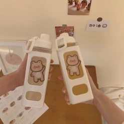 Juwas NEW ARRIVAL Bear Pastels Water Bottle Tumbler