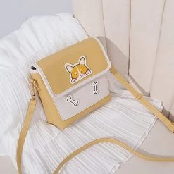 Juwas NEW ARRIVAL Cute Puppy Crossbody Bag