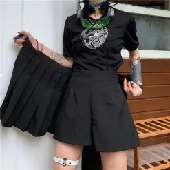 Juwas Gothic Irregular Cargo Mini Skirt NEW ARRIVAL 12 Juwas Gothic Irregular Cargo Mini Skirt NEW ARRIVAL