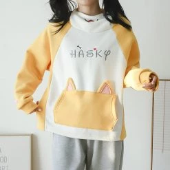 Juwas Cute Cartoon Puppy Hoodie