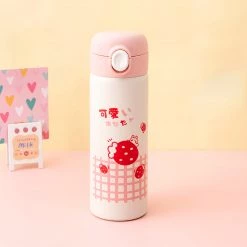 Juwas Cute Cartoon Print Thermos Bottle NEW ARRIVAL