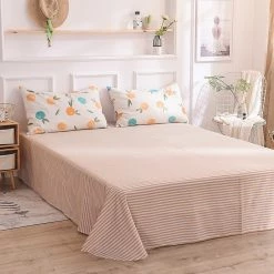Juwas.com Online Store Orange Print Comfortable Bedding Set
