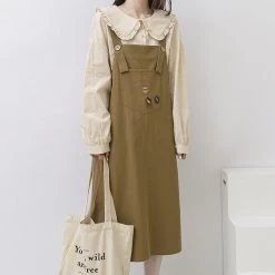 Juwas NEW ARRIVAL Doll Collar Long Sleeve Loose Shirt 11 Juwas NEW ARRIVAL Doll Collar Long Sleeve Loose Shirt