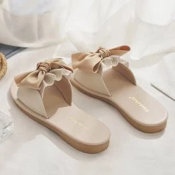 Juwas Bowknot Flat Sandals NEW ARRIVAL