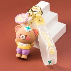 Juwas Japanese Bear Wristlet Keychain NEW ARRIVAL