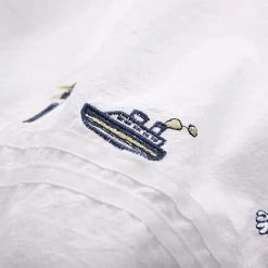 Juwas Kawaii Linen Ocean Embroidery Skirt NEW ARRIVAL