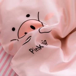 Juwas Cute Piggy Pink Beddings Set NEW ARRIVAL
