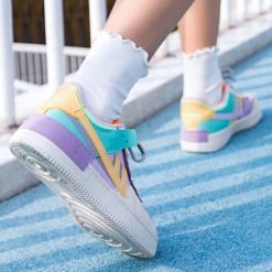 Juwas NEW ARRIVAL Cool Casual Kicks Ankle Cut Canvas Sneakers