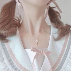 Juwas Magical Fairy Wand Pendant Silver Necklace NEW ARRIVAL