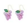 Juwas Sweet Grapes Silver Earrings NEW ARRIVAL