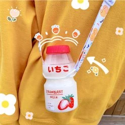 Juwas Cute Fruit Print Drinking Bottle