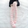 Juwas Kawaii Animal Themed Stripe Socks CLOTHING
