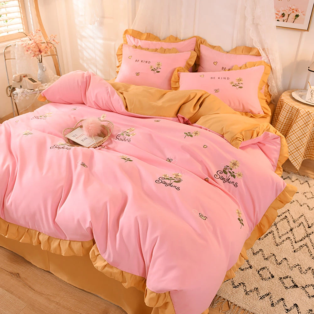 Juwas NEW ARRIVAL Kawaii Minimalistic Princess Pastel Patterns Bedding And Pillow Covers 4 Juwas NEW ARRIVAL Kawaii Minimalistic Princess Pastel Patterns Bedding And Pillow Covers
