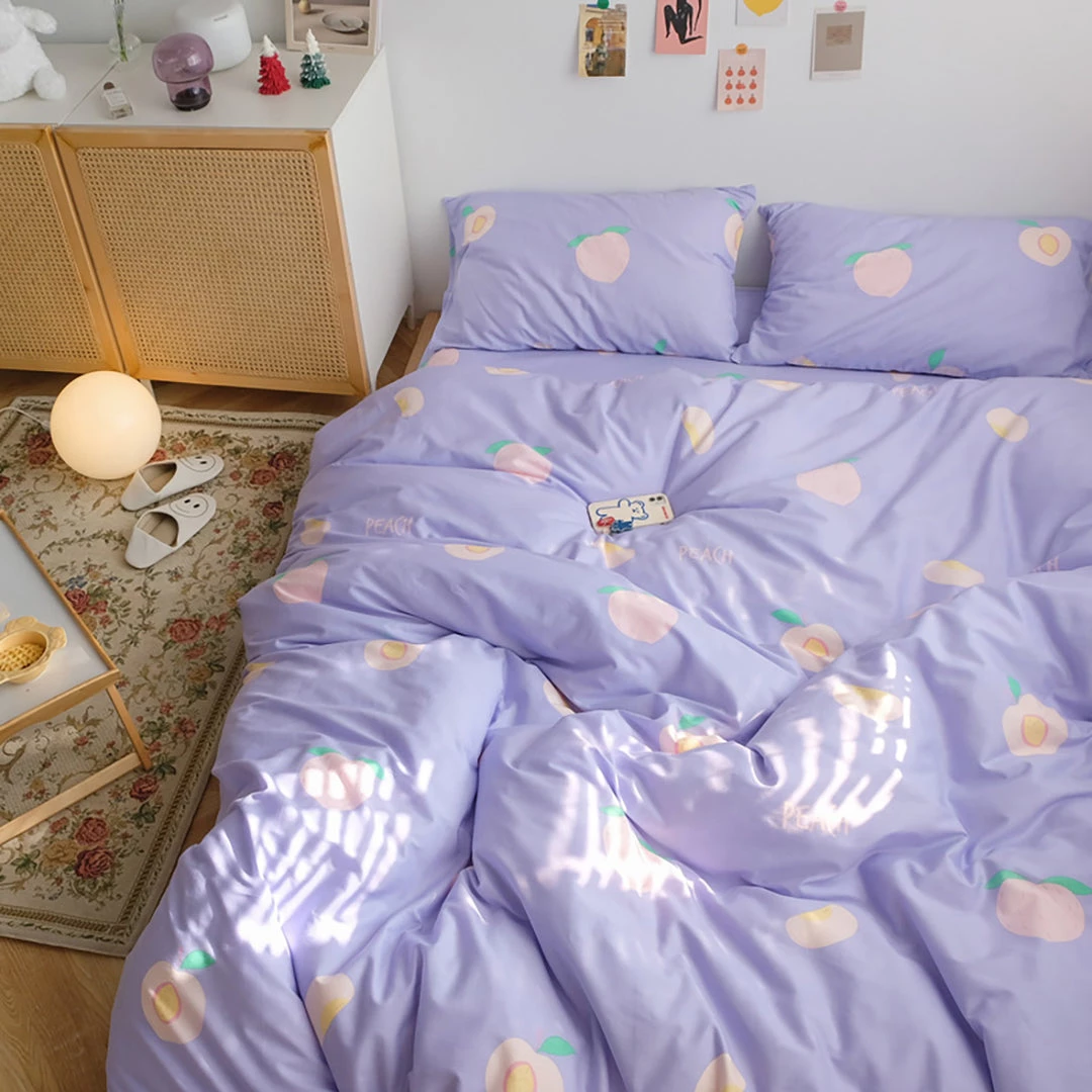 Juwas Fruits Oranges Peaches Strawberries Printed Beddings Set NEW ARRIVAL 9 Juwas Fruits Oranges Peaches Strawberries Printed Beddings Set NEW ARRIVAL