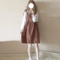 Juwas Lolita Long Sleeve Ruffled Undershirt And Dress NEW ARRIVAL