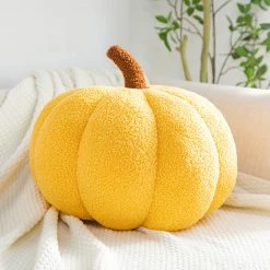 Juwas Pumpkin Shaped Throw Pillow