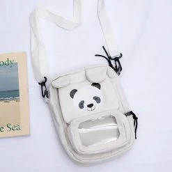 Juwas Kawaii Animals “Meow And Panda” Crossbody Bag HOME&LIFESTYLE