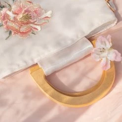 Juwas Flower Lace Vintage Mori Girl Hand Bag HOME&LIFESTYLE