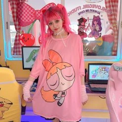 Juwas NEW ARRIVAL Harajuku Cartoon Animal Print Loose Summer T-shirt 16 Juwas NEW ARRIVAL Harajuku Cartoon Animal Print Loose Summer T-shirt