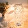 Juwas Classy Crystal Fairy Light Night Lamp
