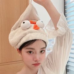 Juwas Cute Chicken Hair Drying Towels Cap NEW ARRIVAL