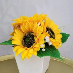 Juwas NEW ARRIVAL Creative Sunflower Pot Light