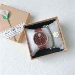 Juwas Ulzzang Daisy Quartz Watch