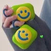 Juwas Smile Emoji Green Airpods Case NEW ARRIVAL