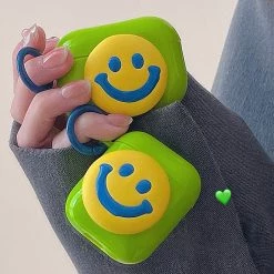 Juwas Smile Emoji Green Airpods Case NEW ARRIVAL