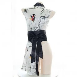 Juwas Sexy Japanese Yukata Cosplay Lingerie Dress