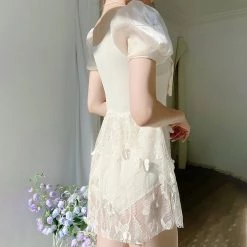 Juwas Simple French Lace Cut Onesie Swimsuit NEW ARRIVAL