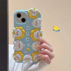 Juwas Cartoon Baby Duck IPhone Case