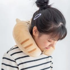 Juwas Cat Soft Plush Neck Pillow