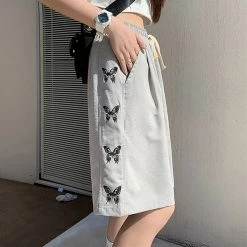 Juwas Butterfly Print Hight Waist Shorts NEW ARRIVAL 19 Juwas Butterfly Print Hight Waist Shorts NEW ARRIVAL